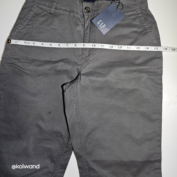 Gap Women's Relaxed Girlfriend Cuffed Twill Pant Size 4 - Picture 3 of 13